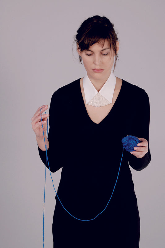 "Collier" Perlengewebe