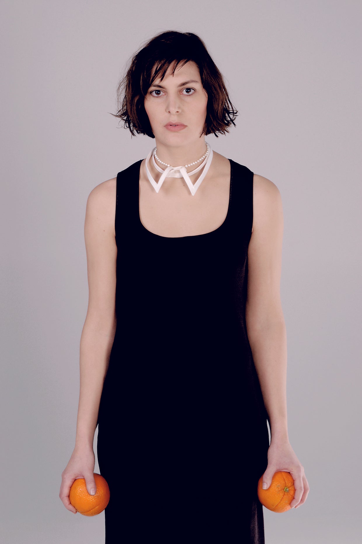 "Collier" Perlenkette